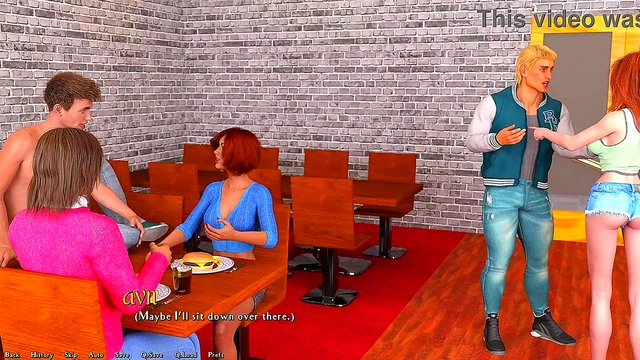 Redheaded President Gets Help from Dik in Busty 3D Anime Adventure