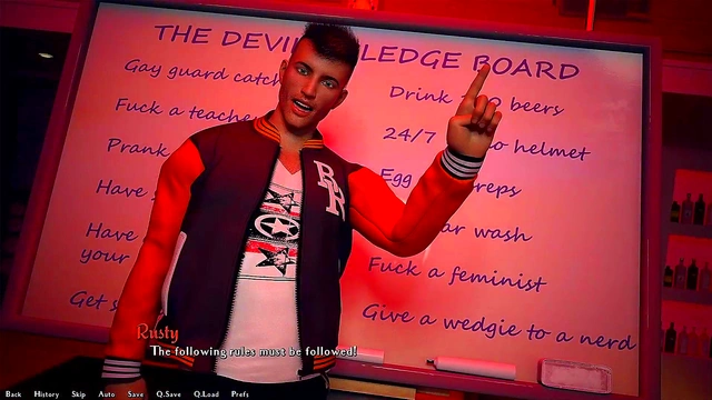 Hell Week Begins – Busty Anime Girls Seduce You With Curves & Huge Cocks