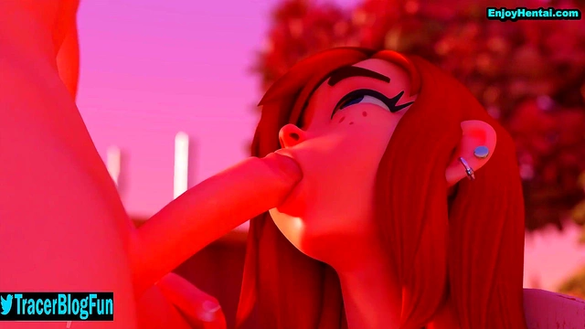 Wendy Anime Babe Splashes Into Hot Hentai Pool Action