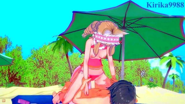 Intense 3D Hentai Sex – Maho, Karin, and Yuuki from Princess Connect! Re –Dive