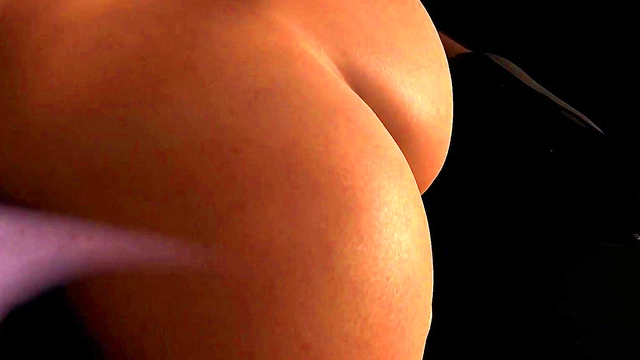 Hot Busty MILF Rides A Giant Dildo To Ecstasy In Animated Hentai Anal Scene