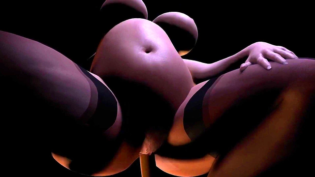 Hot Busty MILF Rides A Giant Dildo To Ecstasy In Animated Hentai Anal Scene