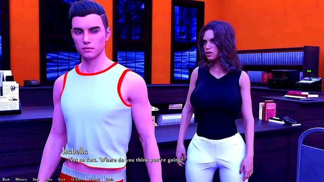 Hot Busty Librarian Gets Fucked By Huge Cock In 3D Anime Gameplay