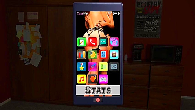 3D Hentai Anime Visual Novel – Being a Dick - Intense Gameplay Session