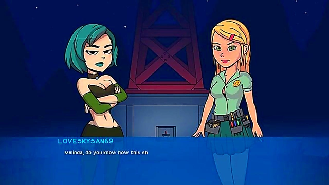 Reconnecting at Camp Pinewood – 3D Anime Couple’s Intimate Reunion