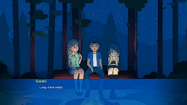 Reconnecting at Camp Pinewood – 3D Anime Couple’s Intimate Reunion