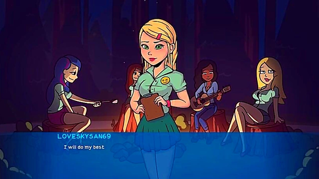 Reconnecting at Camp Pinewood – 3D Anime Couple’s Intimate Reunion