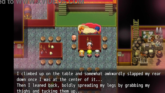 Hentai Game Heroine Grace Faces Outdoor Humiliation in Labyrinth Town