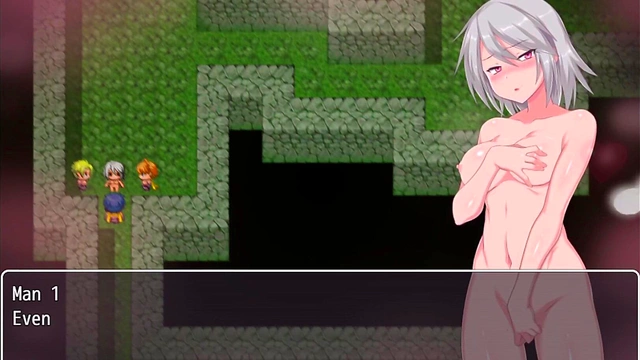 Hentai Game Heroine Grace Faces Outdoor Humiliation in Labyrinth Town
