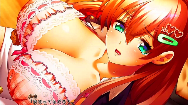 Big-Busted Teen Anime Chick seduces in Hot Kyousei Shihai Sarasa Scene