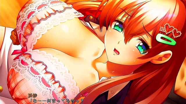 Big-Busted Teen Anime Chick seduces in Hot Kyousei Shihai Sarasa Scene