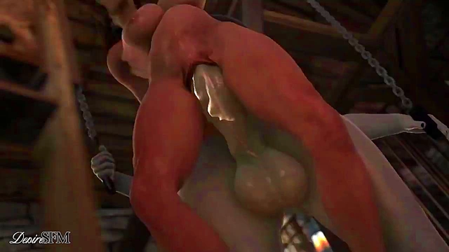 Lady Alcina Dimitrescu’s Big Tits & Dick Futanari Action in 3D Hentai Anime