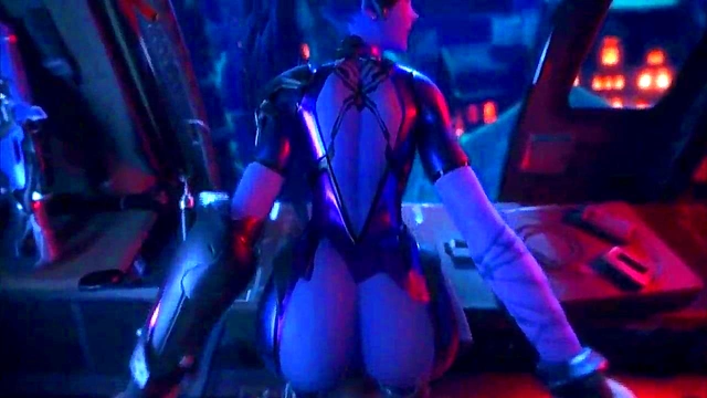 Widowmaker’s Big Tits & Dick Overwatch Hentai Fantasies Unleashed