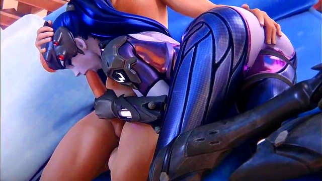 Widowmaker’s Big Tits & Dick Overwatch Hentai Fantasies Unleashed
