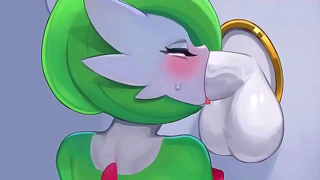 Horny Plant Lover Gets Animated for Steamy Pokemon Sex Session