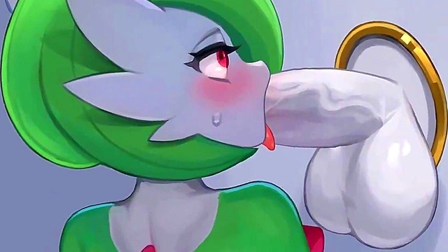 Horny Plant Lover Gets Animated for Steamy Pokemon Sex Session