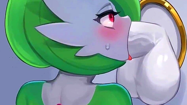 Horny Plant Lover Gets Animated for Steamy Pokemon Sex Session