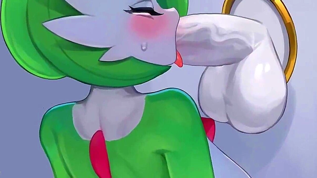 Horny Plant Lover Gets Animated for Steamy Pokemon Sex Session