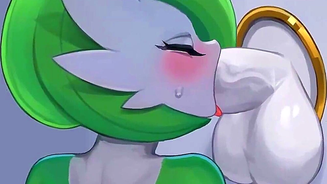 Horny Plant Lover Gets Animated for Steamy Pokemon Sex Session