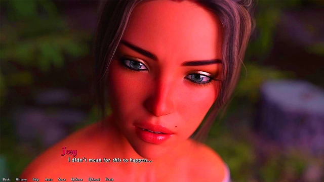 Cute BustyBrunette Craves Huge Cock In 3D Hentai Game Adventure