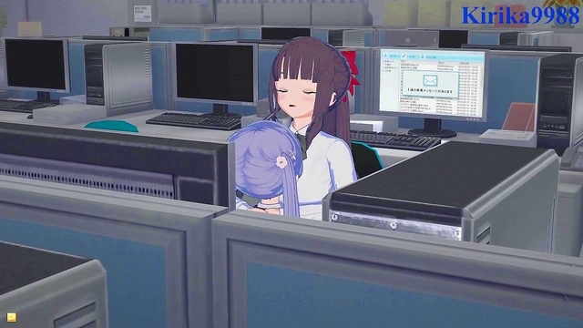 Aoba & Hifumi’s Intense Futanari Sex Adventure in New Game! Hentai