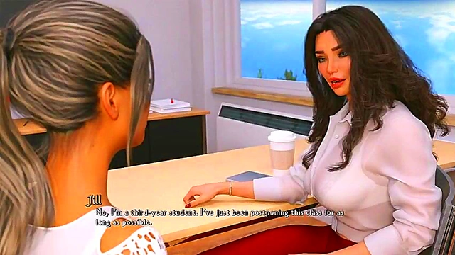 Beautiful Jill Takes Control in Seductive 3D Hentai Anime Adventure