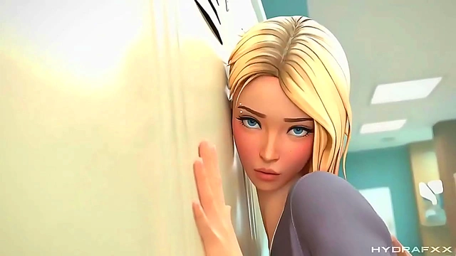 Horny Anime Chick Dances to Fiery Music Video Melodies