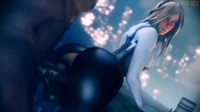 Horny Anime Chick Dances to Fiery Music Video Melodies