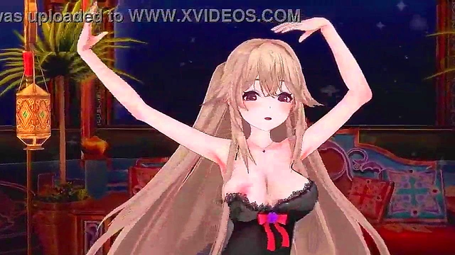 Anchorage Dances Seductively in 3D Anime Kancolle Fantasy