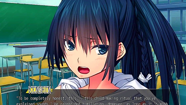 Kenshin’s Virginity Taken by Busty Commander Babe in Ecchi Fantasy Episode