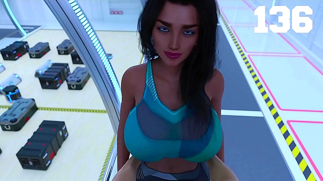 Busty Indian MILF Gets Fucked By Alien In Stranded In Space Hentai Game