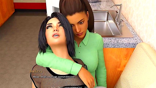 3D Anime Visual Novel – Acting Lesson Turns Into Hot Hentai Fun With New Characters