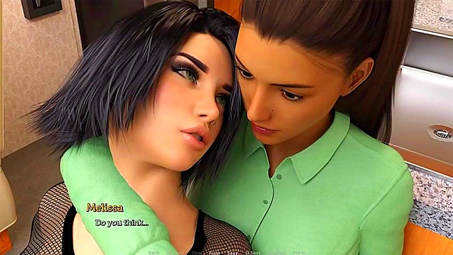 3D Anime Visual Novel – Acting Lesson Turns Into Hot Hentai Fun With New Characters