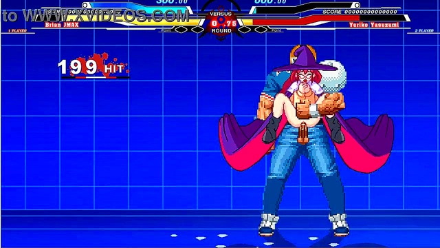 Hentai Battle – Brian Fucks Yoriko for Explosive Cumshot Action