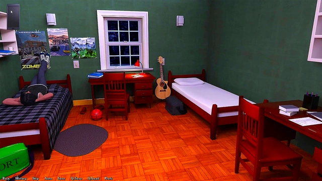 First-Day College Fantasy – Busty Anime Girls Seduce You With Big Boobs & Huge Cocks