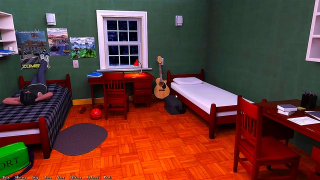 First-Day College Fantasy – Busty Anime Girls Seduce You With Big Boobs & Huge Cocks