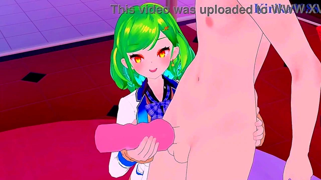 Yorumi Rena & Kitakoji Hisui Engage in Intense 3D Anime Sex With Big Boobs Creampie