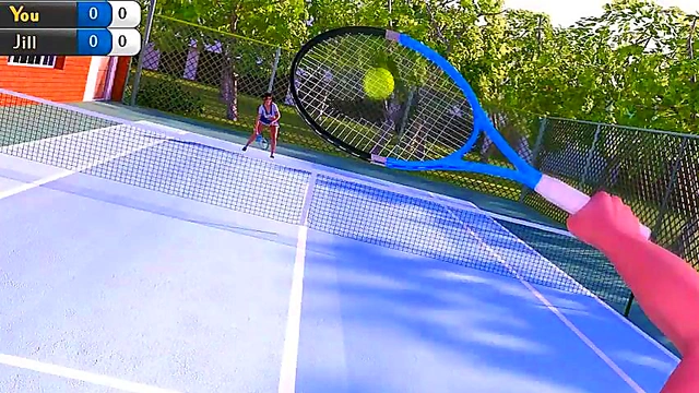 Jill the Tennis Star Fucks Hard in 3D Hentai Anime Adventure