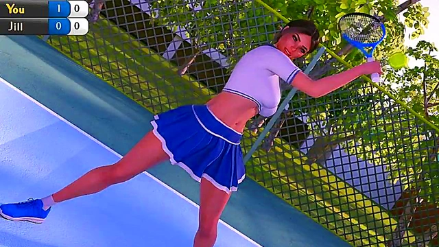 Jill the Tennis Star Fucks Hard in 3D Hentai Anime Adventure