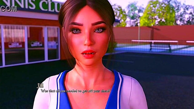 Jill the Tennis Star Fucks Hard in 3D Hentai Anime Adventure