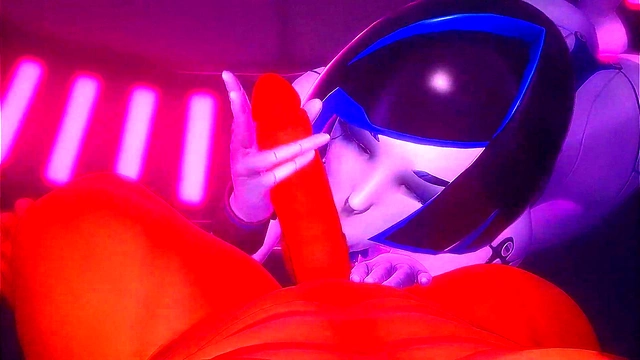 Hentai Babe Plays With Toys For A Solo Orgasm Show