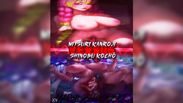 Mitsuri Battles Shinobu in Hot Anime Action for Otaku Fans