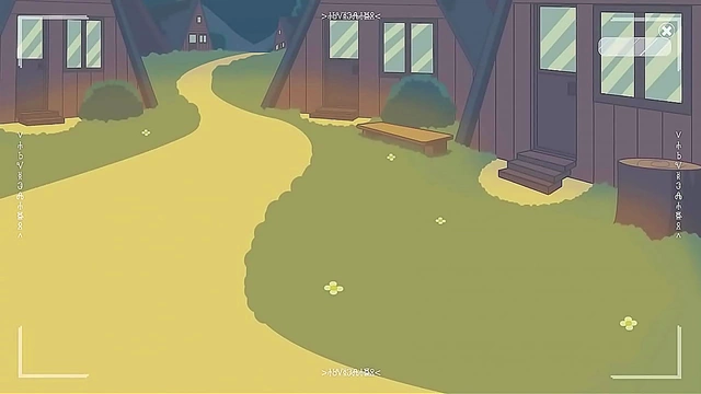 Hot 3D Anime Lesbians Seduce Each Other At Camp Mourning Wood