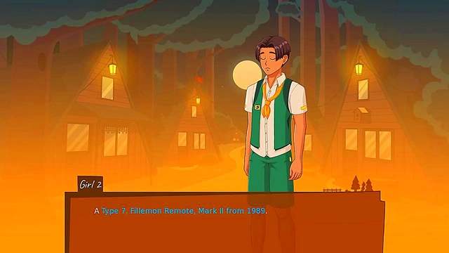 Hot 3D Anime Lesbians Seduce Each Other At Camp Mourning Wood