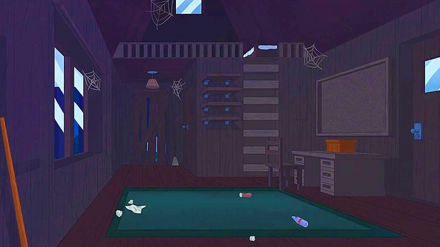 Hot 3D Anime Lesbians Seduce Each Other At Camp Mourning Wood