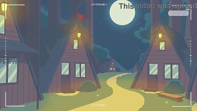 Hot 3D Anime Lesbians Seduce Each Other At Camp Mourning Wood