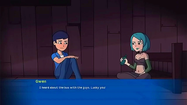 Sexy Quarrel at Camp Pinewood – Gwen’s 3D Anime Seduction Continues