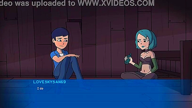 Sexy Quarrel at Camp Pinewood – Gwen’s 3D Anime Seduction Continues