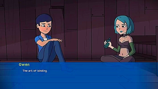 Sexy Quarrel at Camp Pinewood – Gwen’s 3D Anime Seduction Continues