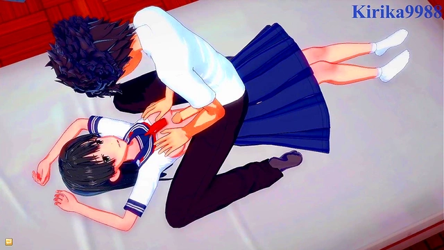 Intense 3D Anime Sex – Ruiko Saten, Misaki Shokuhou, and Toma Kamijo CreamPie Action